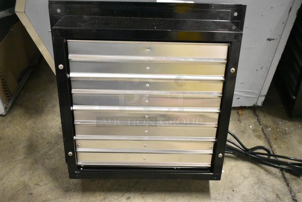 BRAND NEW SCRATCH AND DENT! Canarm XFS16 24" Exhaust Shutter Fan. 120 Volts, 1 Phase. - Image 3 of 4