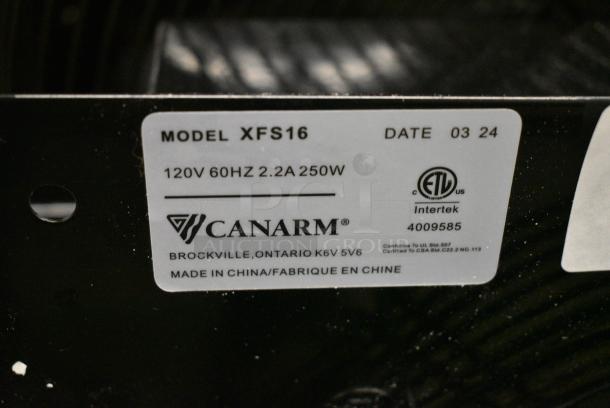 BRAND NEW SCRATCH AND DENT! Canarm XFS16 24" Exhaust Shutter Fan. 120 Volts, 1 Phase. - Image 4 of 4
