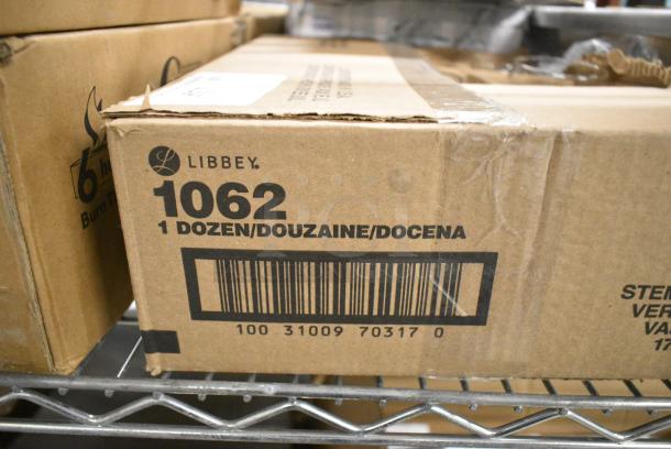 BRAND NEW! Box of 12 Libbey 1062 Bujarda Stemless Glasses. 17.75 oz - Image 3 of 3