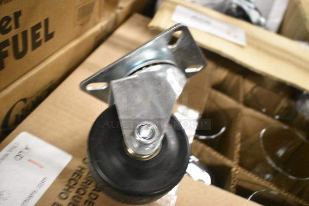 BRAND NEW! Box of 8 Commercial Casters - Image 2 of 3