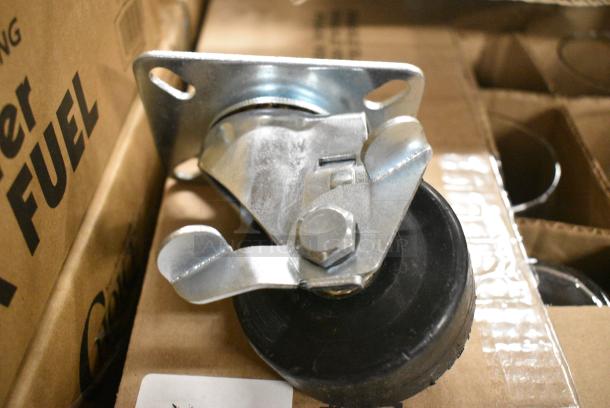 BRAND NEW! Box of 8 Commercial Casters - Image 3 of 3