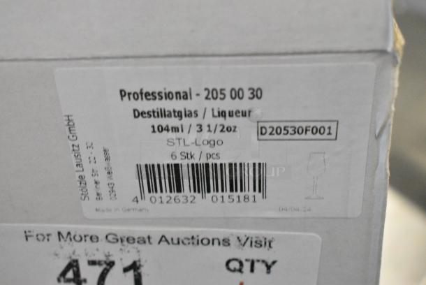 BRAND NEW! Box of 6 Stoltze Wine Glasses - Image 3 of 3