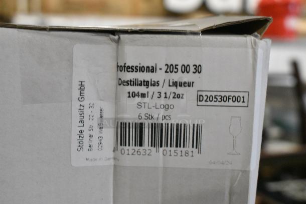 4 BRAND NEW! Box of 6 Stoltze Wine Glasses. 4 Times Your Bid! - Image 3 of 3