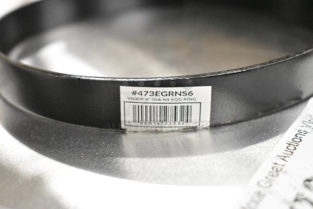8 BRAND NEW! 473EGRNS6 Vigor 6" Non-Stick Egg Ring with Gray Coated Handle. 8 Times Your Bid! - Image 3 of 3