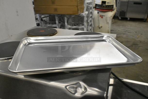12 BRAND NEW! 407BUNHALF Metal Half Size Baking Pans. 12 Times Your Bid! - Image 3 of 4