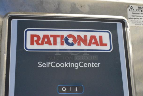 2 2019 Rational SCC WE62/SCC WE102 Stainless Steel Commercial Electric Powered SelfCookingCenter Combi Convection Oven. 480 Volts, 3 Phase. 2 Times Your Bid! - Image 2 of 9