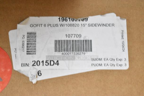 2 BRAND NEW SCRATCH AND DENT! Items Including 196107709 ProTeam GoFit 6 PLUS 107709 6 Qt. Backpack Vacuum with 106820 15" Sidewinder Carpet Kit - 120V and 196107709. 2 Times Your Bid! - Image 9 of 10
