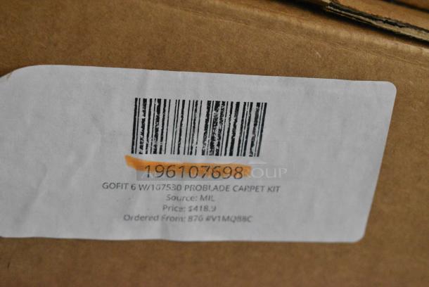 2 BRAND NEW SCRATCH AND DENT! Emerson Items Including 196107698 ProTeam GoFit 6 107698 6 Qt. Backpack Vacuum with 107530 ProBlade Carpet Floor Kit - 120V and 196107693 ProTeam GoFit 10 107693 10 Qt. Backpack Vacuum with 106841 18" Sidewinder Carpet Kit - 120V. 2 Times Your Bid! - Image 11 of 12