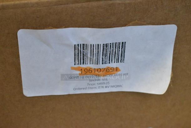2 BRAND NEW SCRATCH AND DENT! Emerson Items Including 196107691 ProTeam GoFit 10 107691 10 Qt. Backpack Vacuum with 107532 ProBlade Hard Surface and Carpet Floor Kit and 196107752 ProTeam GoFit 10 107752 10 Qt. Backpack Vacuum with 107628 Telescoping Wand and 107016 Xover Multi-Surface Tool - 120V. 120 Volts, 1 Phase. 2 Times Your Bid! - Image 6 of 6