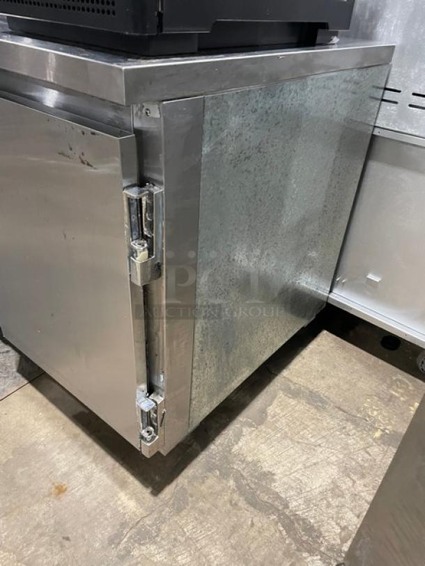 Leader Commercial Stainless Steel 2 Door Refrigerated Undercounter Lowboy/Worktop Table! Model: LB48 S/C SN: UR073461! 115V 1 Phase! On Casters! - Image 3 of 8
