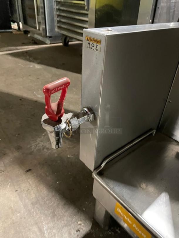 Bunn Starbucks Style Commercial Stainless Steel Countertop Soft Heat Dual Coffee Brewer! With Hot Water Dispenser! Model: DUAL SH DBC! 120/208V 1 Phase! On Legs! - Image 6 of 8