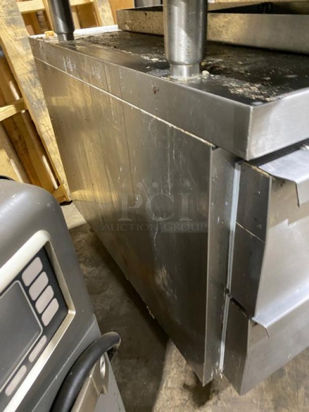 Continental Commercial Stainless Steel 2 Drawer Refrigerated Chef Base! On Casters! - Image 2 of 7