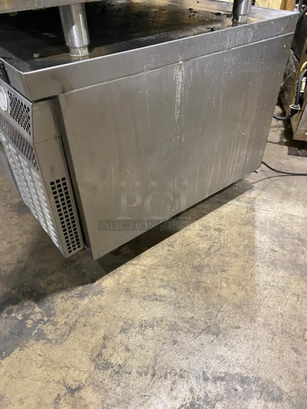 Continental Commercial Stainless Steel 2 Drawer Refrigerated Chef Base! On Casters! - Image 3 of 7