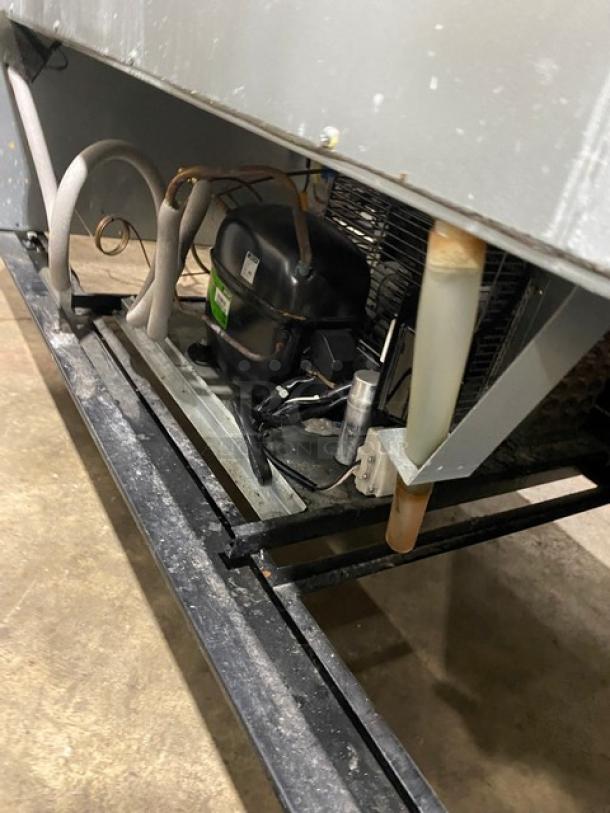 Maxx Cold Commercial Stainless Steel Solid 2 Door Reach In Freezer! With Poly Coated Wire Racks! With Digital Control! Model: MCF-49FD! 115V 1 Phase! On Casters! Powers On But Does Not Get Down To Temp! - Image 9 of 9