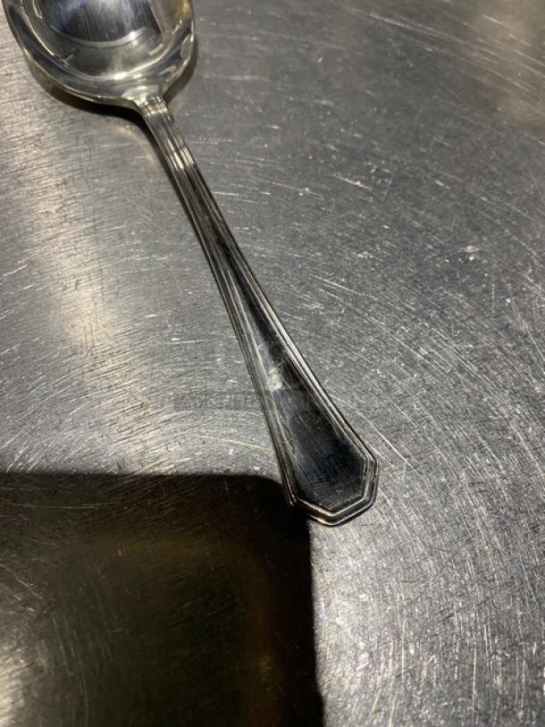 New! Lot Of Winco Commercial Stainless Steel 18-10 Bouillon Spoons! All One Money! - Image 4 of 5