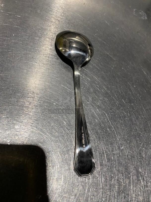 New! Lot Of Winco Commercial Stainless Steel 18-10 Bouillon Spoons! All One Money! - Image 5 of 5