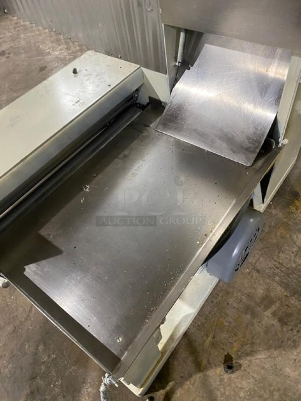 Acme 7 Series Commercial Stainless Steel Countertop Pizza Dough Roller/Sheeter Machine! Model: 7 SN: 7-2375! 115V 1 Phase! - Image 5 of 9