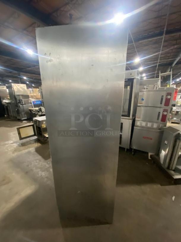 Traulsen Commercial Stainless Steel Left Hinged Solid 2 Door Reach In Refrigerator! With Legs! - Image 2 of 8