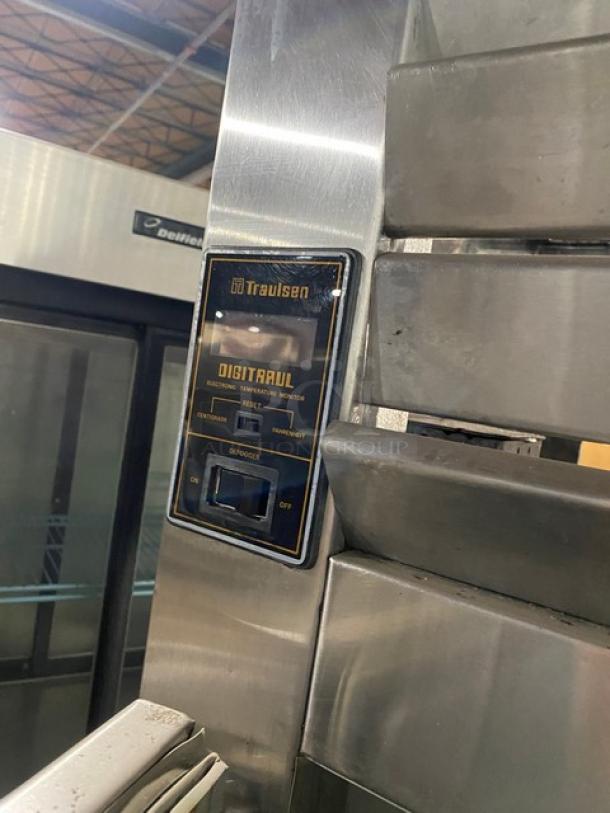 Traulsen Commercial Stainless Steel Left Hinged Solid 2 Door Reach In Refrigerator! With Legs! - Image 7 of 8