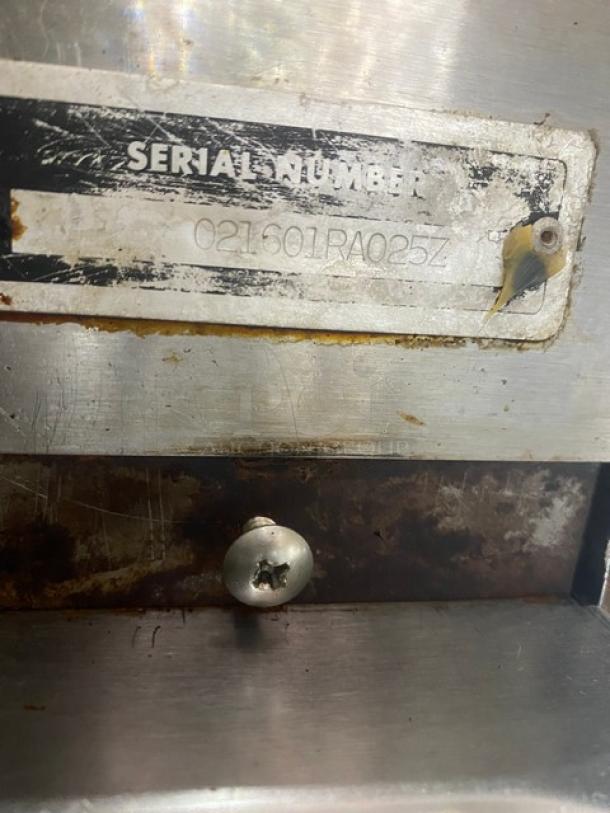 Nice! Blodgett Commercial Stainless Steel Natural Gas Powered Double Stacked Convection Oven! With Wire Oven Racks! SN: 021601RA025Z! On Legs! 2X Your Bid Makes One Unit! - Image 10 of 11