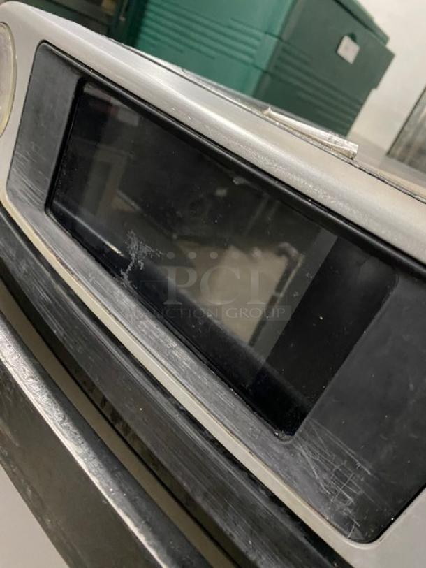 Turbochef Commercial Stainless Steel Electric Powered High Speed Countertop Rapid Cook Oven! With Cook Stone! Model: ENCORE 2 SN: ENC2TD00763! 208-240V 1 Phase! On Single Shelf Equipment Cart With Casters! - Image 7 of 8