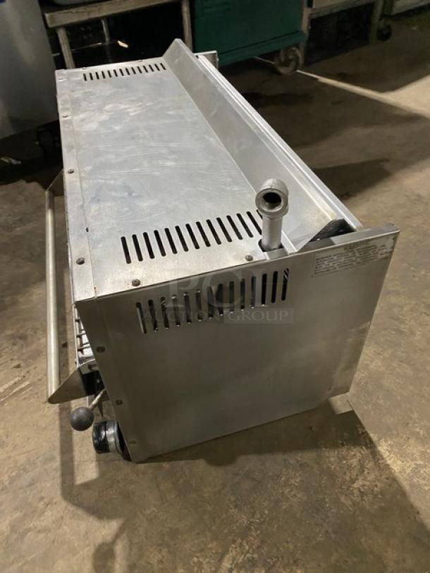 Imperial Commercial Stainless Steel Natural Gas Powered Overhead Salamander Broiler/Cheese Melter! - Image 2 of 7