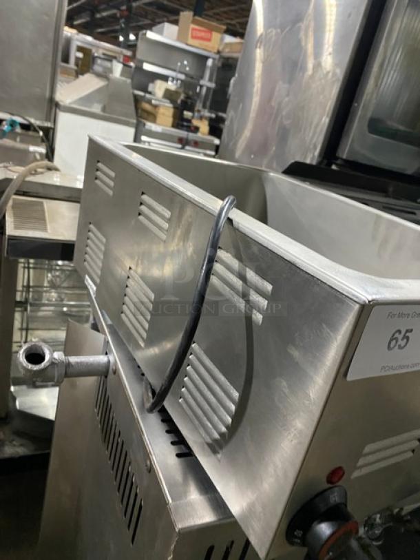 ADCraft! 2021! Commercial Stainless Steel Electric Powered Countertop Single Well Food Warmer! Model: FW-1200W! 120V! On Legs! - Image 2 of 8