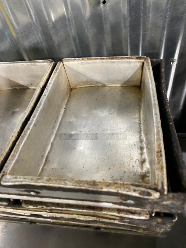 Lot Of Commercial Bread Molding Pans! All One Money! - Image 3 of 4