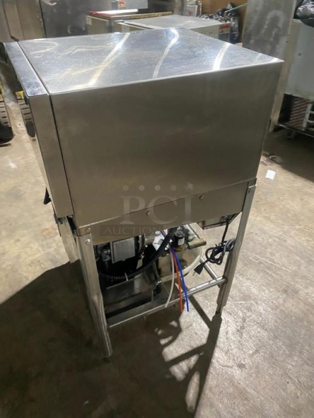 Noble Warewashing Commercial Stainless Steel Low Temperature Single Rack Glass/Dishwasher! Energy Star Certified! Model: WAREWASHING DG SN: 18F360718! 115V 1 Phase! On Legs! - Image 3 of 10