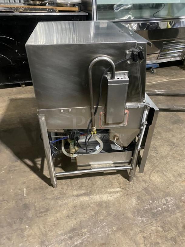 Noble Warewashing Commercial Stainless Steel Low Temperature Single Rack Glass/Dishwasher! Energy Star Certified! Model: WAREWASHING DG SN: 18F360718! 115V 1 Phase! On Legs! - Image 4 of 10
