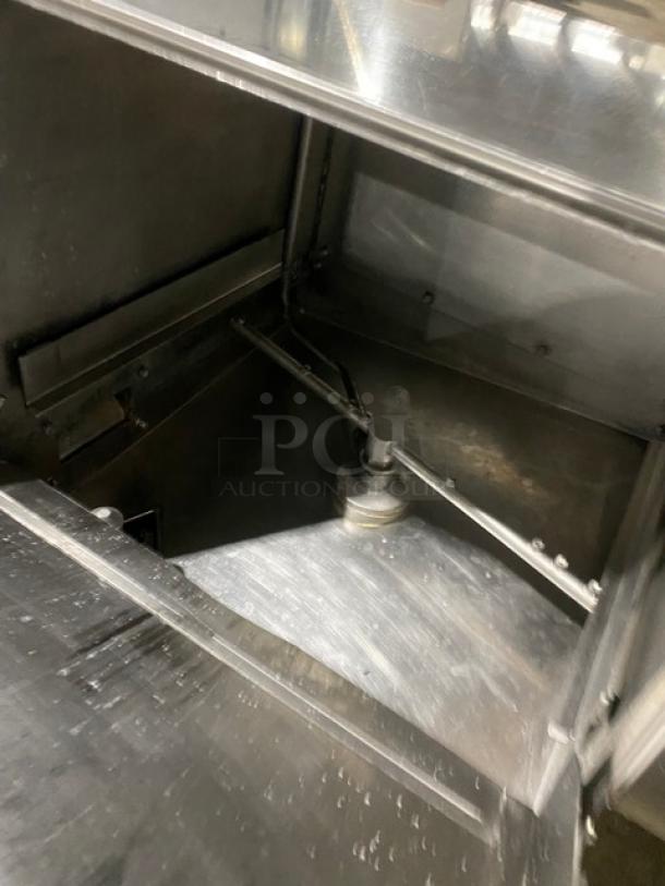 Noble Warewashing Commercial Stainless Steel Low Temperature Single Rack Glass/Dishwasher! Energy Star Certified! Model: WAREWASHING DG SN: 18F360718! 115V 1 Phase! On Legs! - Image 5 of 10