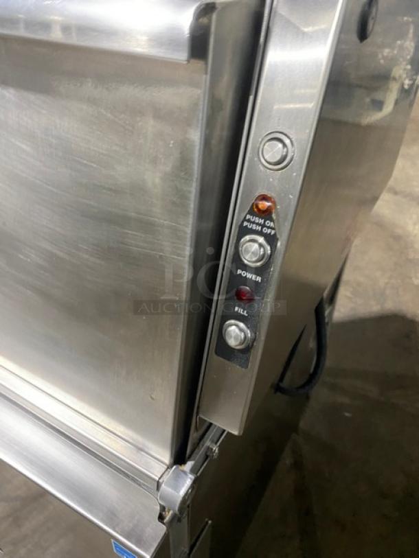 Noble Warewashing Commercial Stainless Steel Low Temperature Single Rack Glass/Dishwasher! Energy Star Certified! Model: WAREWASHING DG SN: 18F360718! 115V 1 Phase! On Legs! - Image 6 of 10