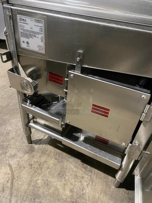 Noble Warewashing Commercial Stainless Steel Low Temperature Single Rack Glass/Dishwasher! Energy Star Certified! Model: WAREWASHING DG SN: 18F360718! 115V 1 Phase! On Legs! - Image 7 of 10