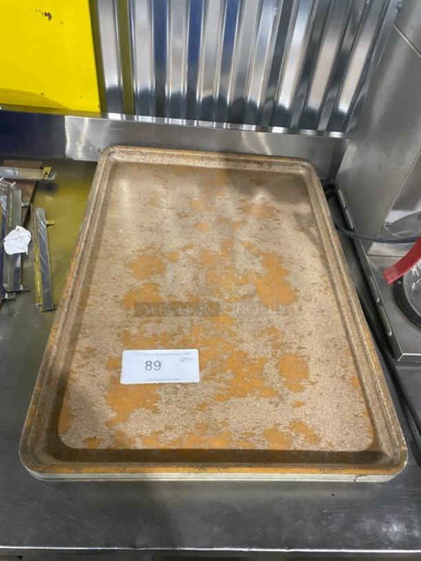 Lot Of Commercial Full-Size Sheet Pans! All One Money! - Image 1 of 4