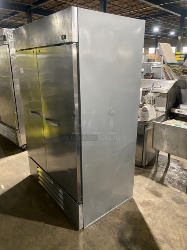 Bevrage-Air Commercial Stainless Steel Solid 2 Door Reach In Refrigerator! - Image 2 of 7