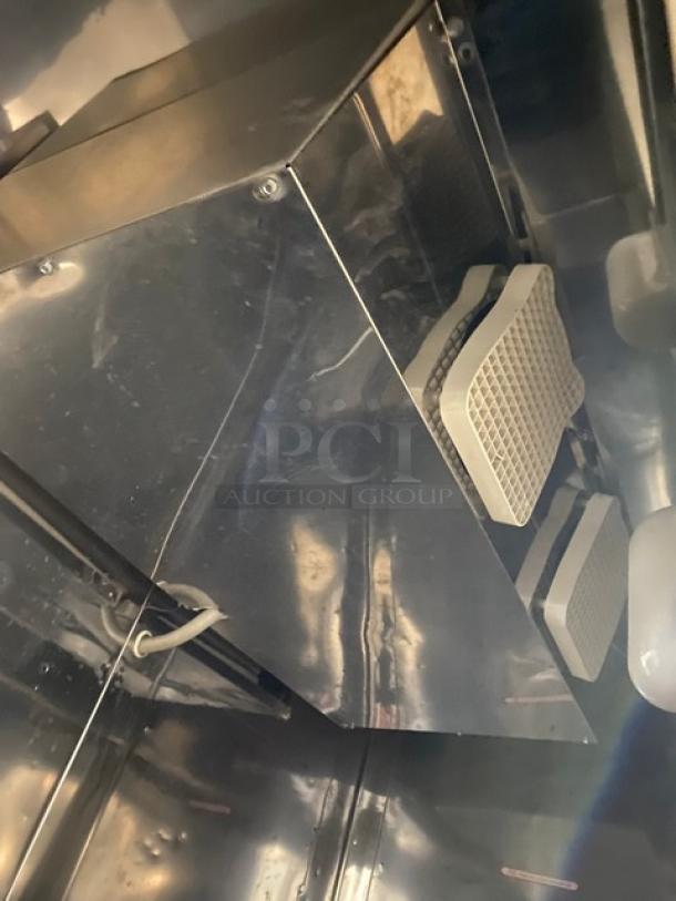 Blue Air Commercial Stainless Steel Solid 2 Door Reach In Freezer! With Poly Coated Wire Racks! Model: BASF2 SN: LTF2-NO4-0001! 115V 1 Phase! On Casters! - Image 7 of 10