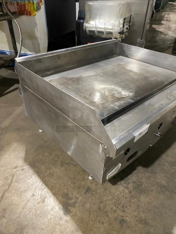 Southbend Commercial Stainless Steel Natural Gas Powered Countertop Flat Griddle! With Back & Side Splash! Model: HDG-36 SN: 19B05007! On Legs! - Image 2 of 8