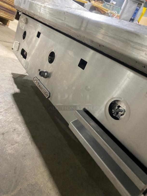 Southbend Commercial Stainless Steel Natural Gas Powered Countertop Flat Griddle! With Back & Side Splash! Model: HDG-36 SN: 19B05007! On Legs! - Image 6 of 8