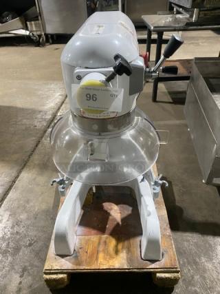 Late Model! 2021! Commercial Countertop 20 Quart Planetary Mixer! With Splash Guard! Model: HL-B20M SN: 21HL7043_010! 110V!