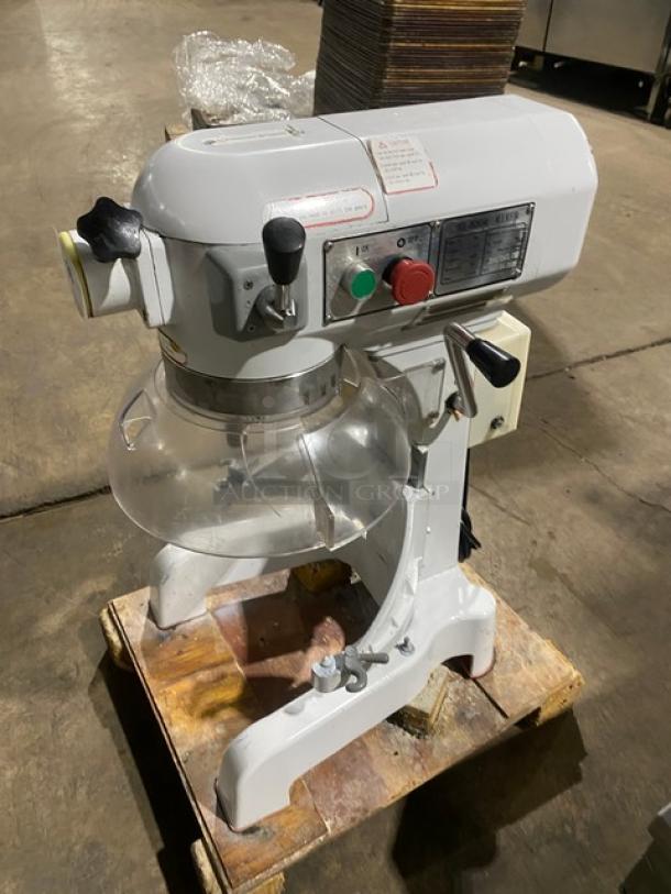 Late Model! 2021! Commercial Countertop 20 Quart Planetary Mixer! With Splash Guard! Model: HL-B20M SN: 21HL7043_010! 110V! - Image 2 of 10