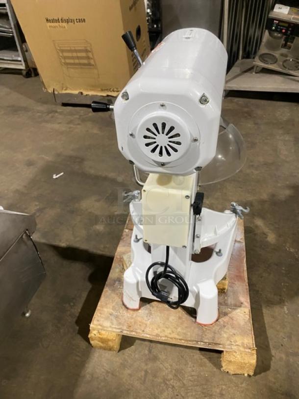 Late Model! 2021! Commercial Countertop 20 Quart Planetary Mixer! With Splash Guard! Model: HL-B20M SN: 21HL7043_010! 110V! - Image 3 of 10