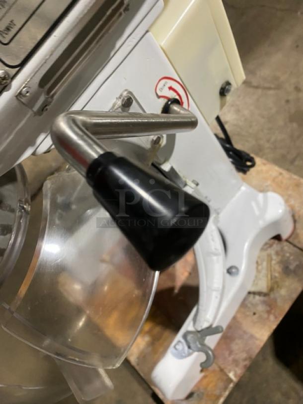 Late Model! 2021! Commercial Countertop 20 Quart Planetary Mixer! With Splash Guard! Model: HL-B20M SN: 21HL7043_010! 110V! - Image 6 of 10