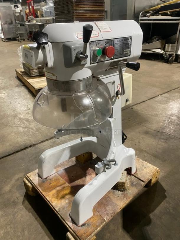 Late Model! 2021! Commercial Countertop 20 Quart Planetary Mixer! With Splash Guard! Model: HL-B20M SN: 21HL7043_010! 110V! - Image 8 of 10