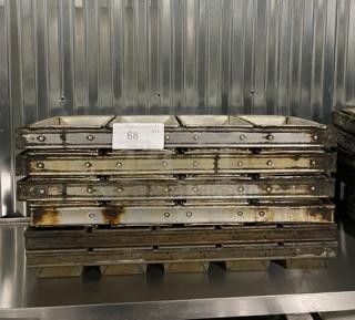 Lot Of Commercial Bread Molding Pans! All One Money!