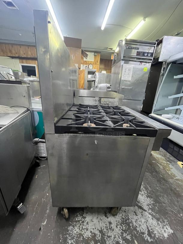 AMAZING Southbend 60" OVEN & (6) Burner Natural Gas Range w/ 24" Raised Griddle - Image 3 of 5
