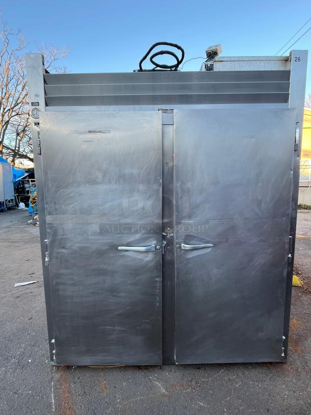 Traulsen 52" Two Section Reach In Freezer,  Solid Doors, 115v - Image 1 of 6