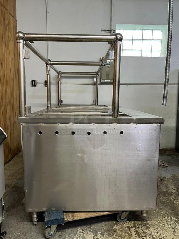 STAINLESS STEEL STEAM TABLE - GREAT!! - Image 2 of 6