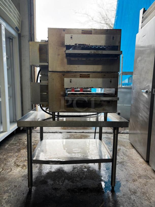Lincoln Impinger 2501 Double Stack Conveyor Pizza Oven - Image 2 of 9