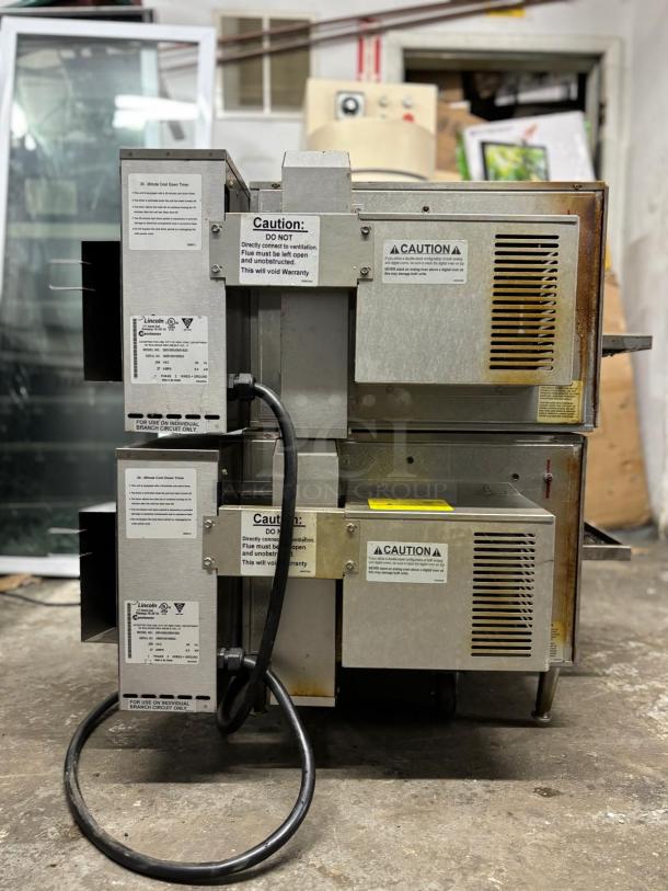Lincoln Impinger 2501 Double Stack Conveyor Pizza Oven - Image 3 of 9