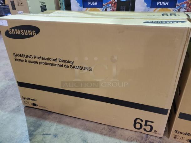 Samsung Sync Master 650FP-2 65" Commercial 1080p LCD Display! New in box! - Image 2 of 3